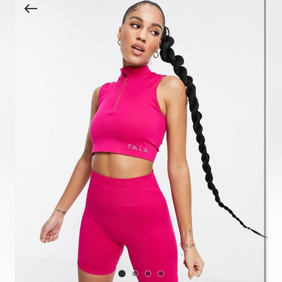 TALA Matching Set: biker short and matching top set - Picture 2 of 9